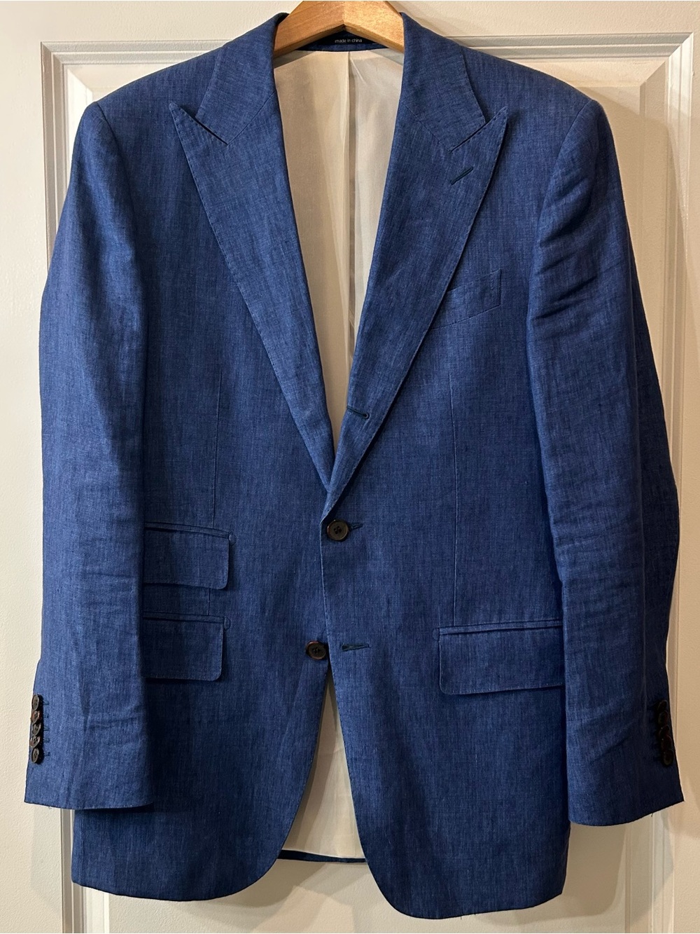 SUITSUPPLY Linen Washington Style Suit